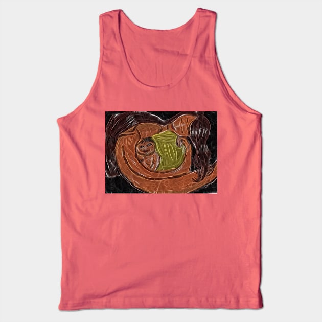 Mom and Baby Tank Top by Mila-Ola_Art